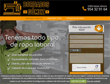 Tablet Screenshot of bordadosgomez.es